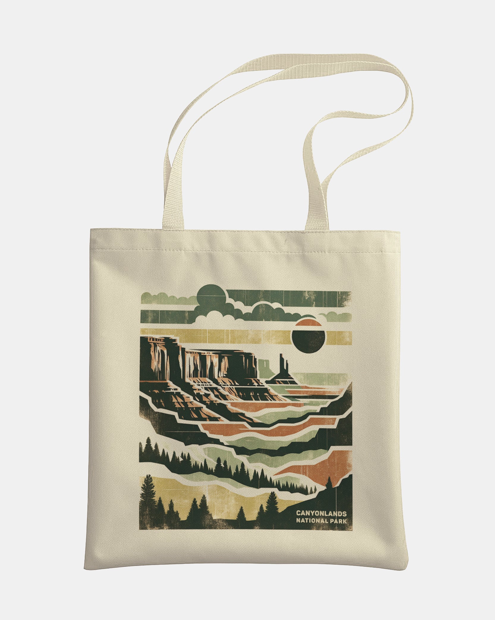 Canyonlands National Park Tote Bag Black Lantern