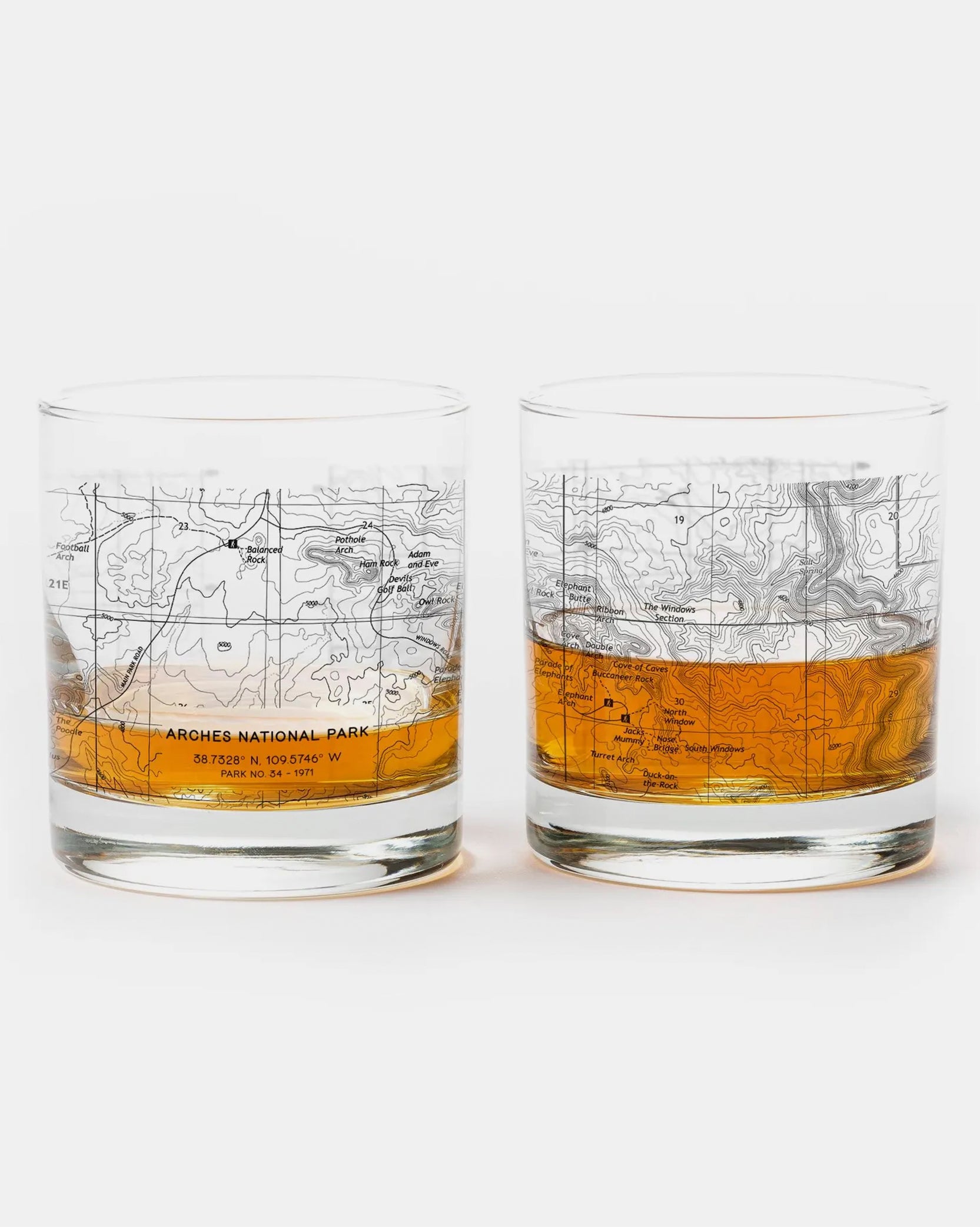 Arches National Park Whiskey Glasses 1