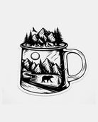 Camper Mug Outdoor Sticker 1
