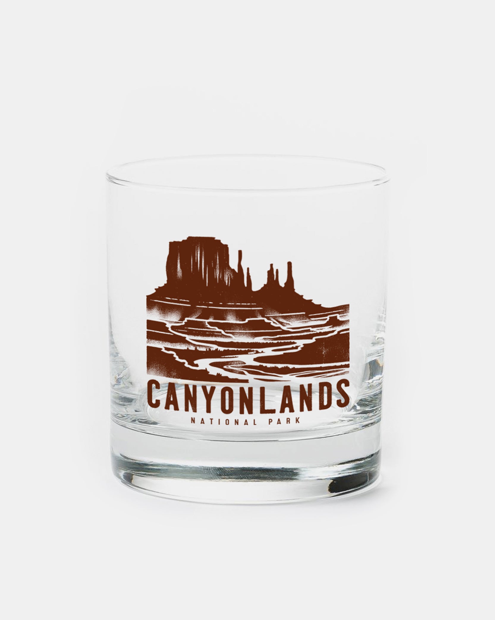 Canyonlands National Park Single Whiskey Glass