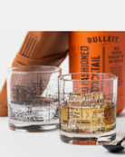 Concert tickets whiskey glasses 2