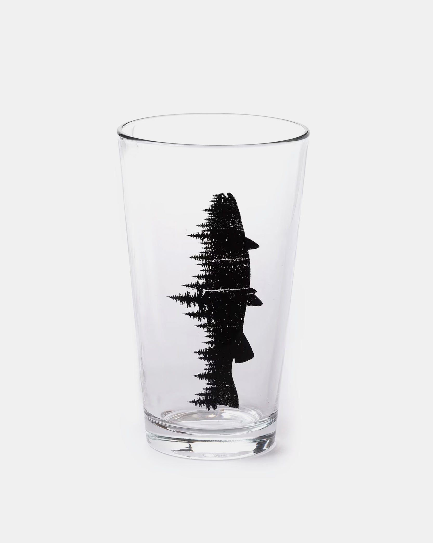 Fish And Forest Single Pint Glass