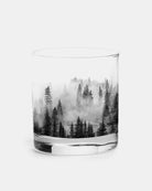 Forest And Clouds Single Whiskey Glass 1