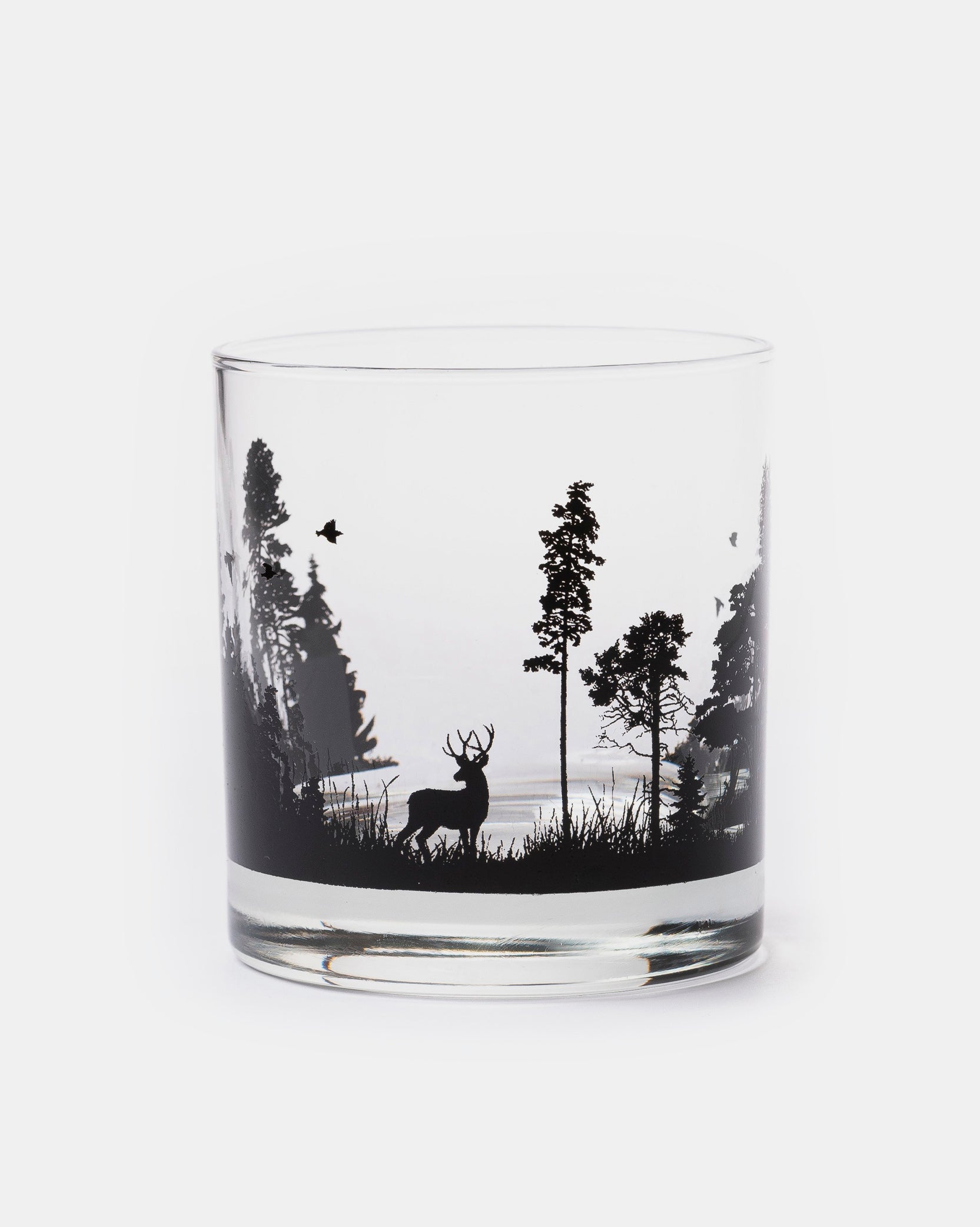 Forest Animal Single Whiskey Glass 1