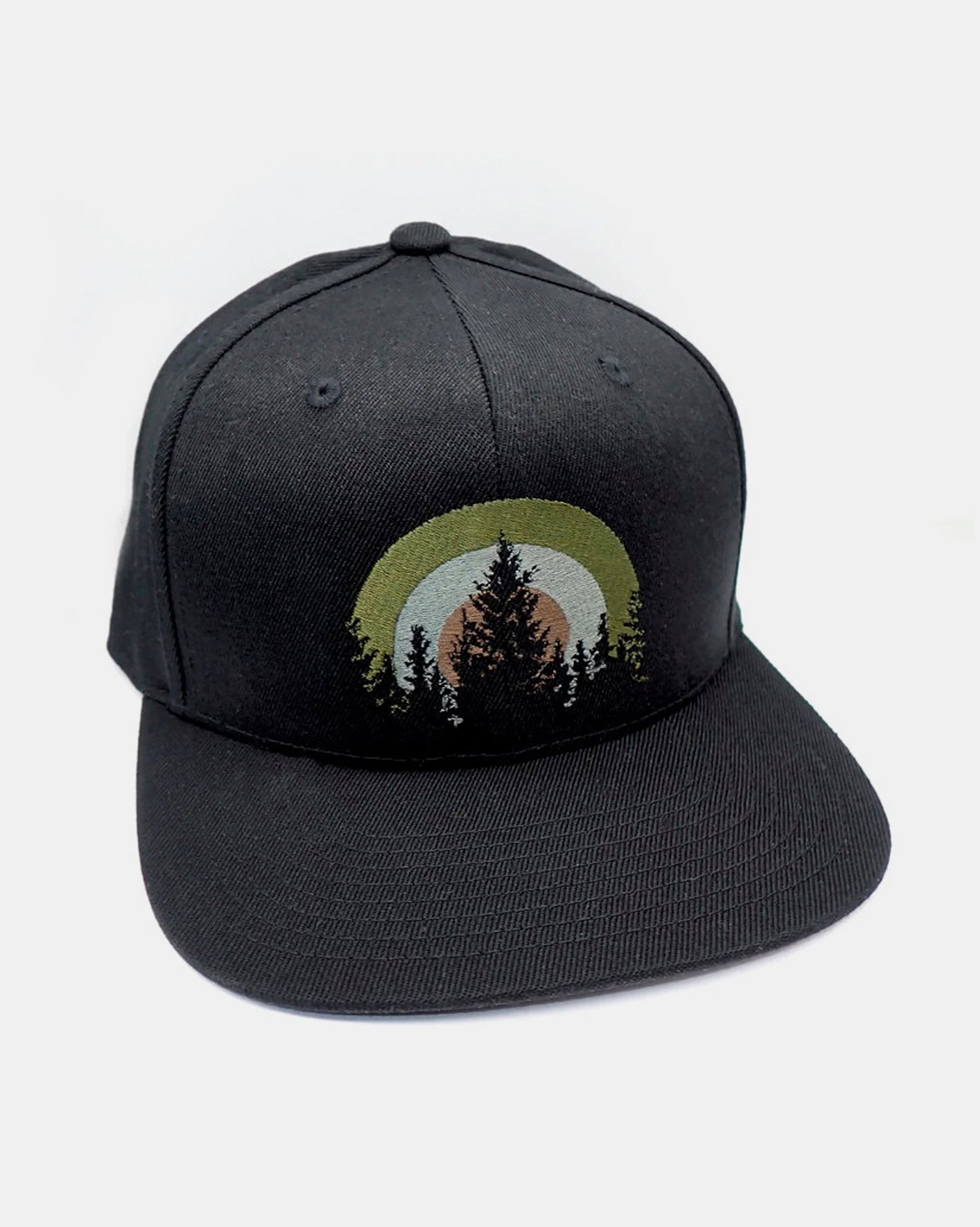 Outdoor-themed Trucker and Baseball Caps – Black Lantern