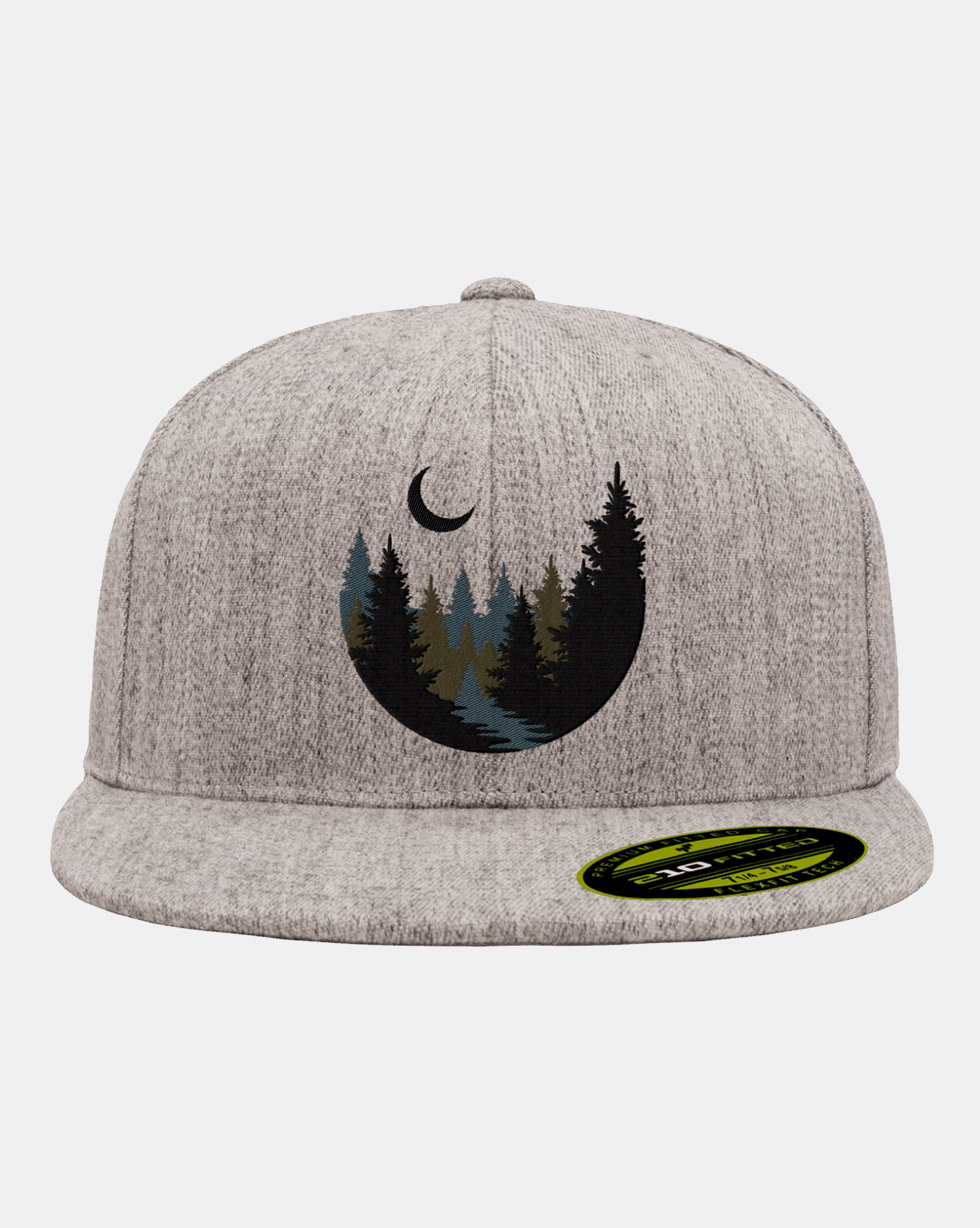 Forest Layers Heather Grey Hat 1
