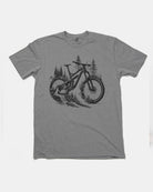 Mens Double Exposure Mountain Bike Tshirt 2