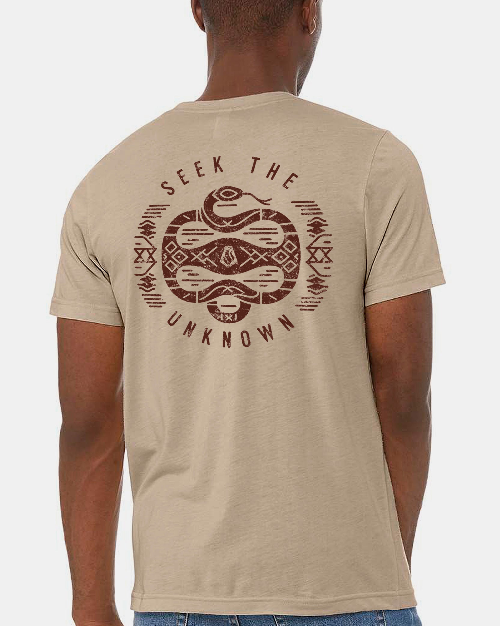 Mens Seek the Unknown Tshirt 1