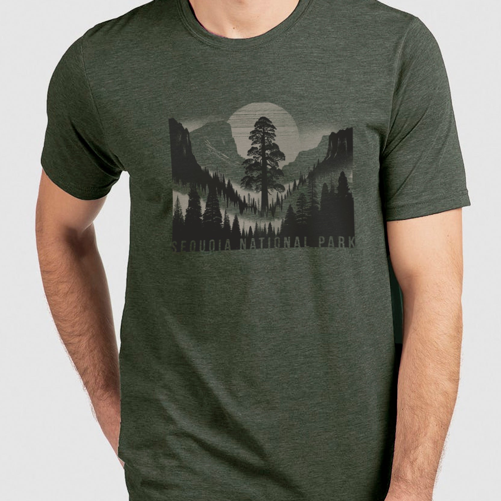 Mens Sequoia National Park Tshirt 1