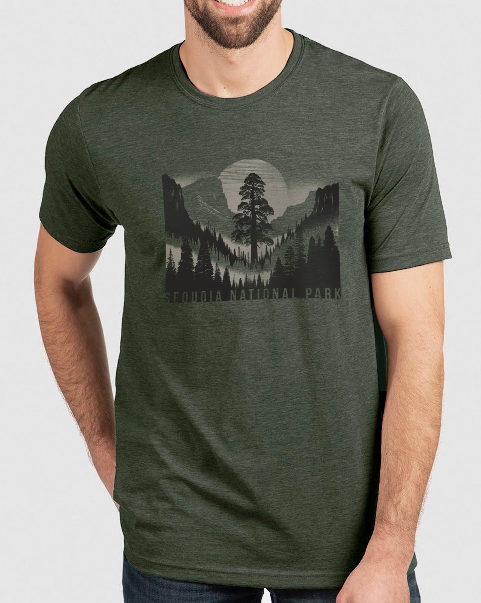 Mens Sequoia National Park Tshirt 1