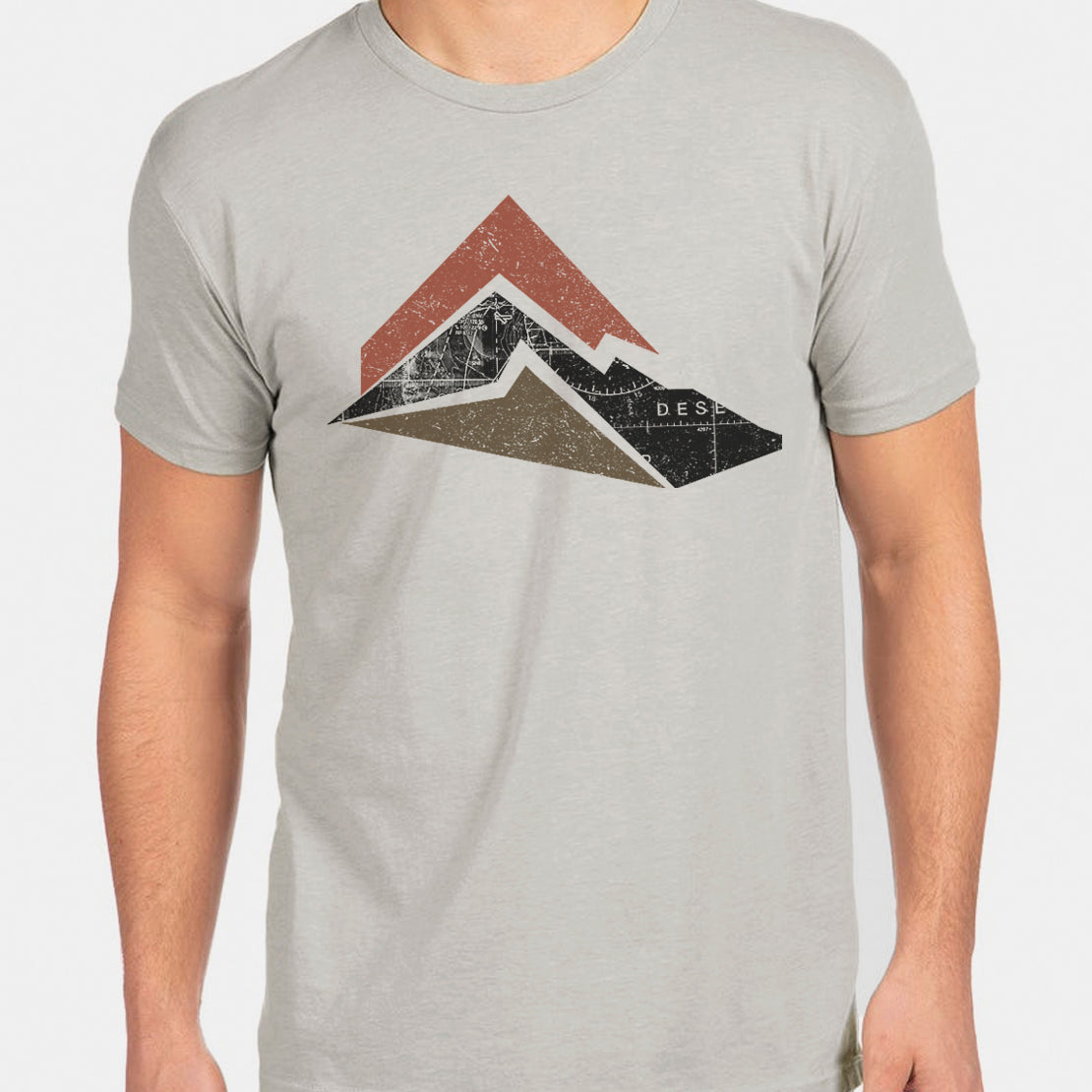 Mens Mountain Soil Tshirt 1