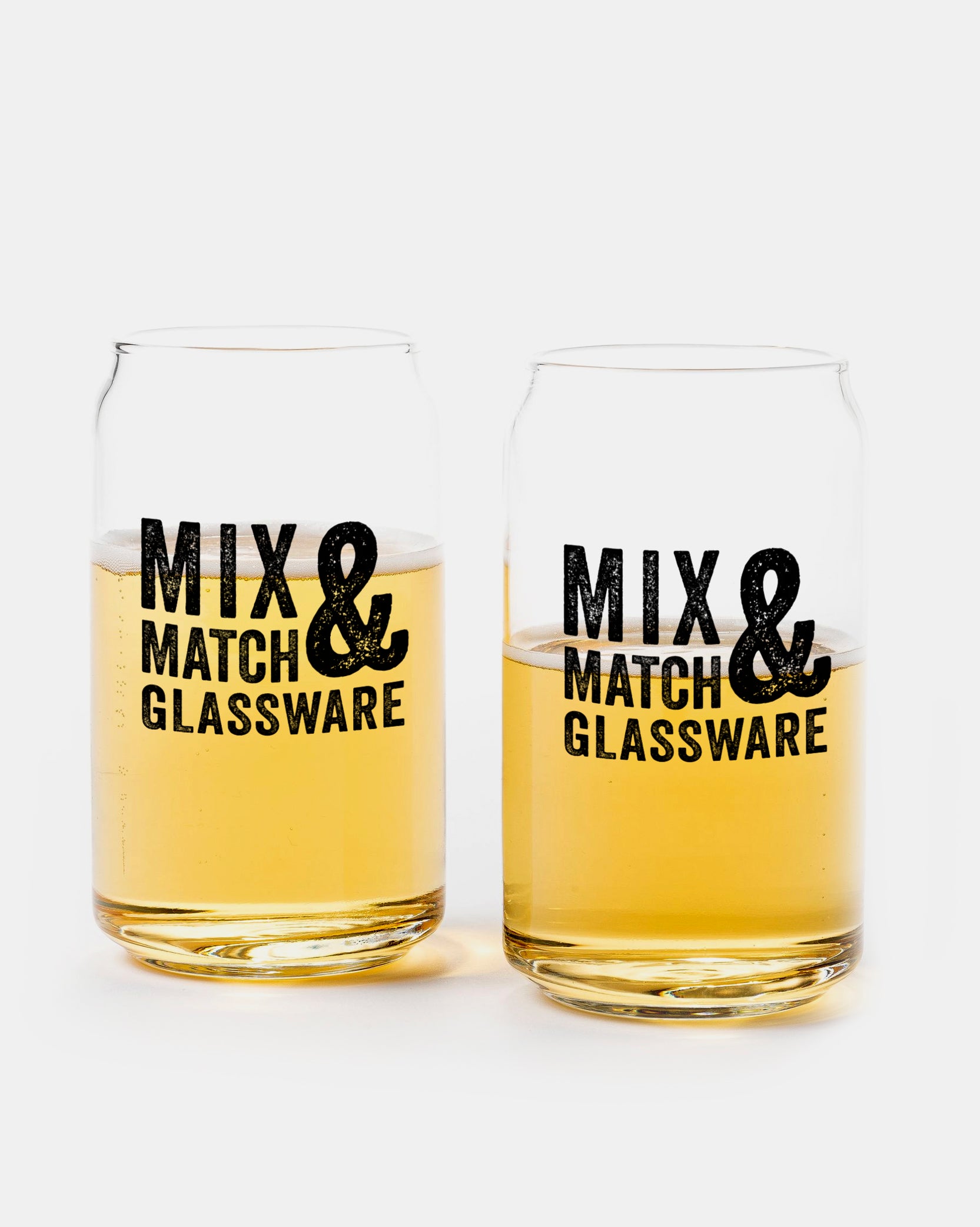 Mix And Match Can Glasses Main Image