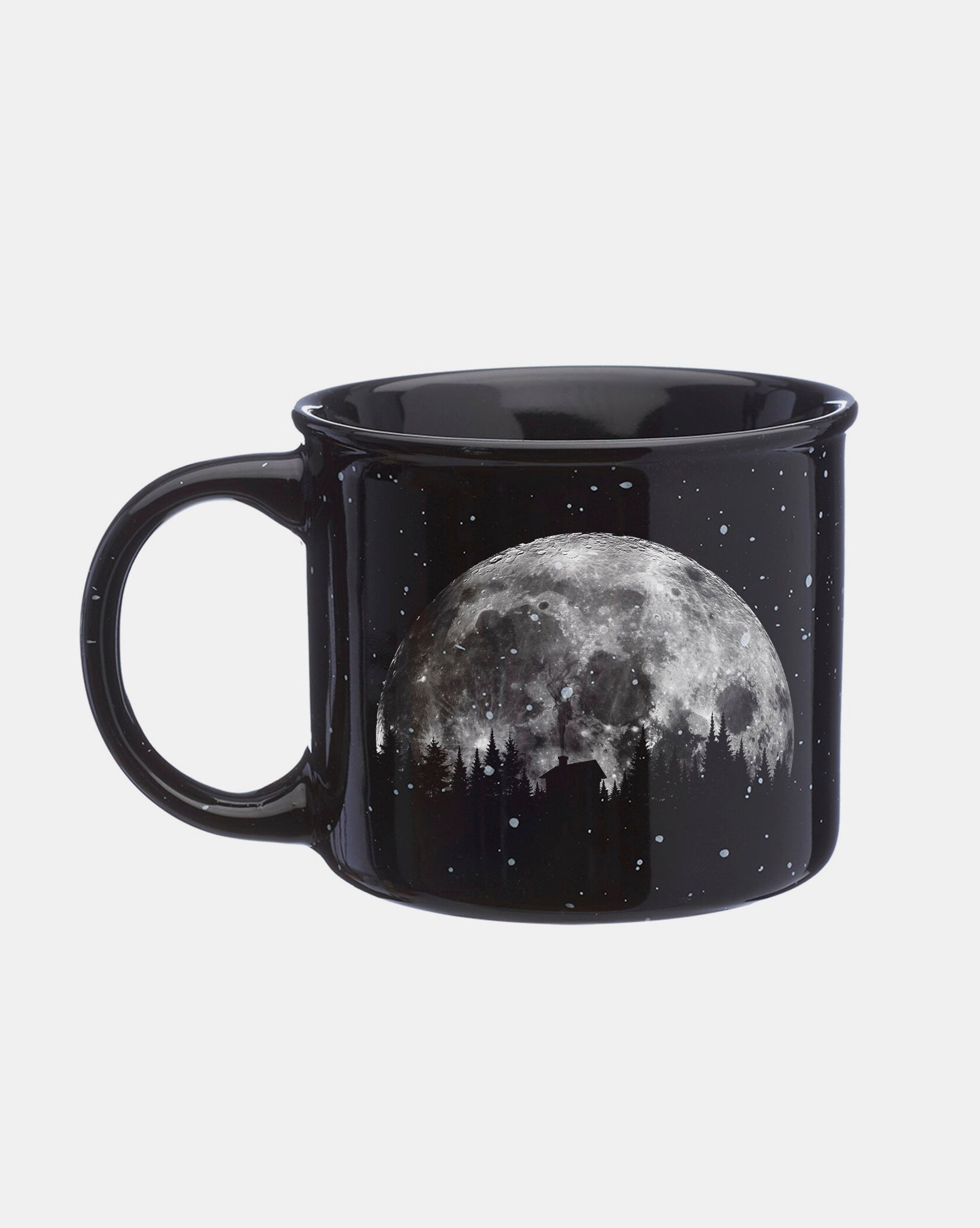 Moon and Cabin Mug 1