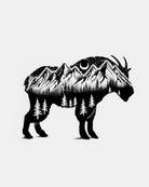 Mountain Goat Outdoor Sticker 1