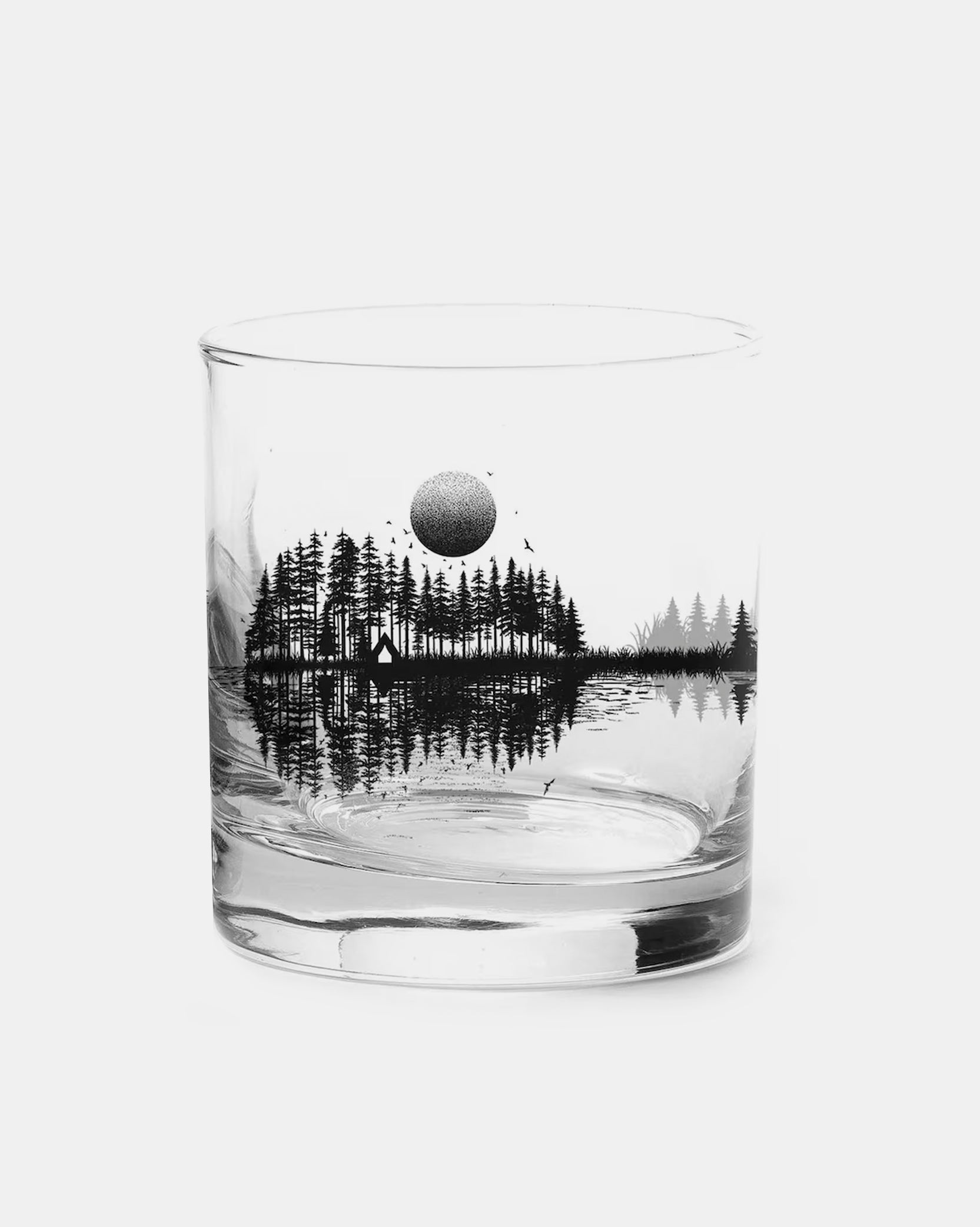 Nature Guitar Single Whiskey Glass 1