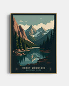 Rocky Mountain National Park Poster 1