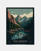 Rocky Mountain National Park Poster 2