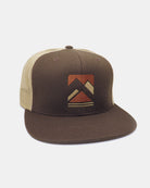 Rustic Range Brown and Tan Trucker Hat 1