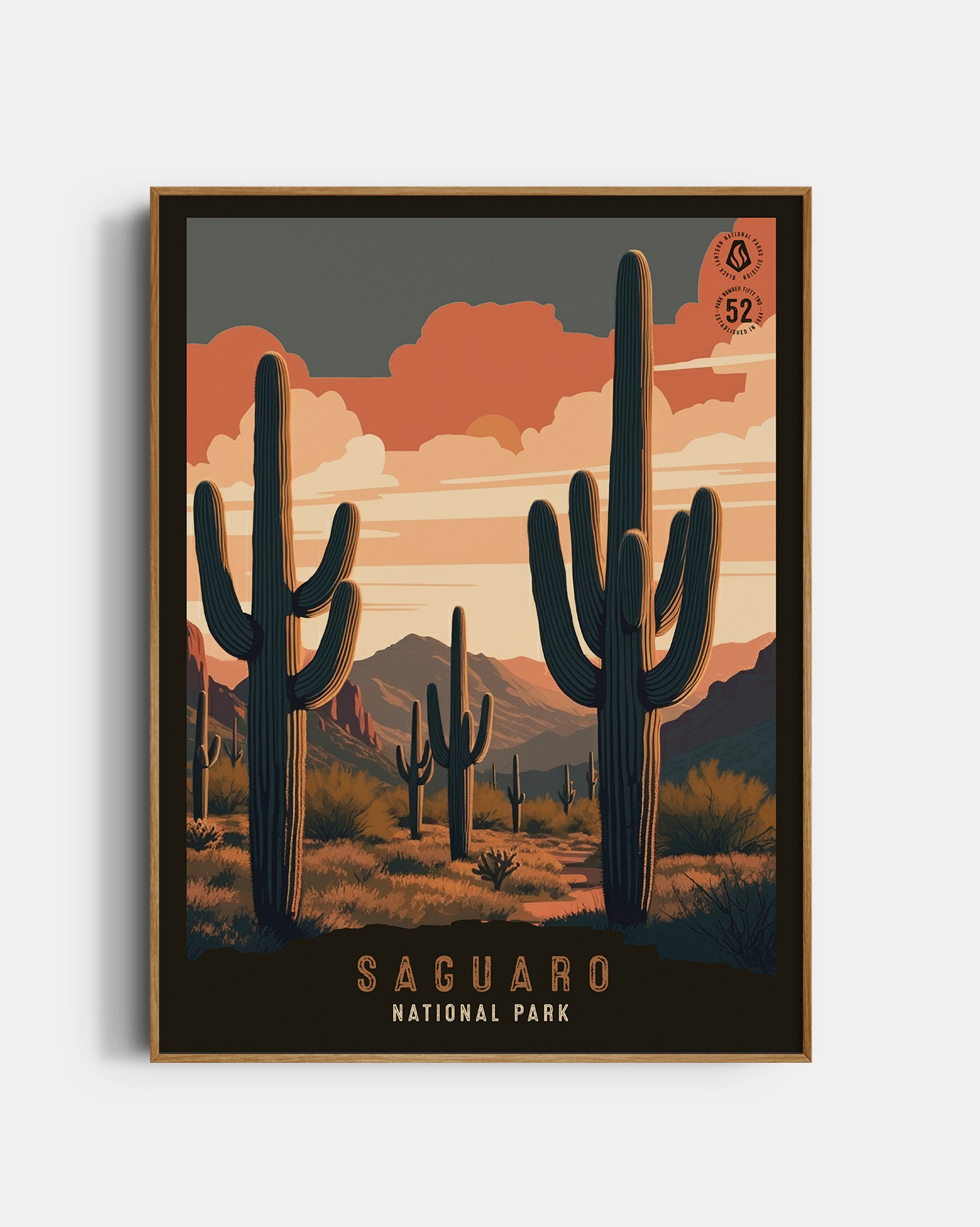 Saguaro National Park Poster 1