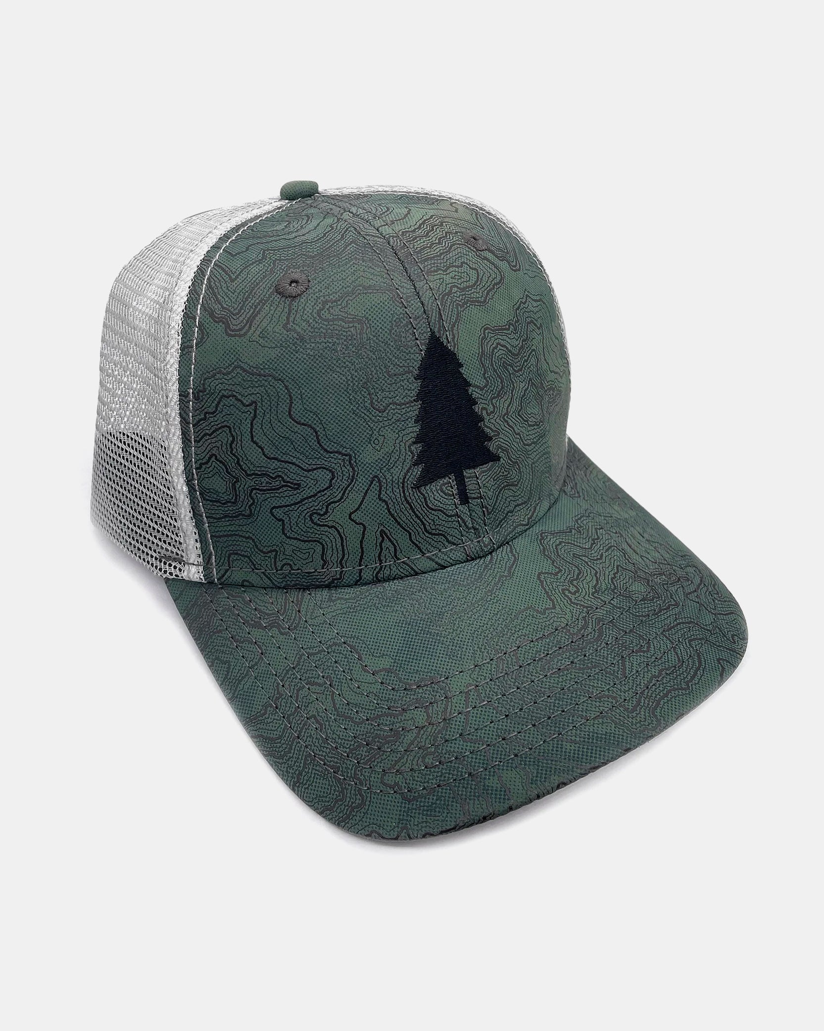 Topography and Trees Trucker Cap 1