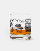 Vintage Botanical Single Whiskey Glass