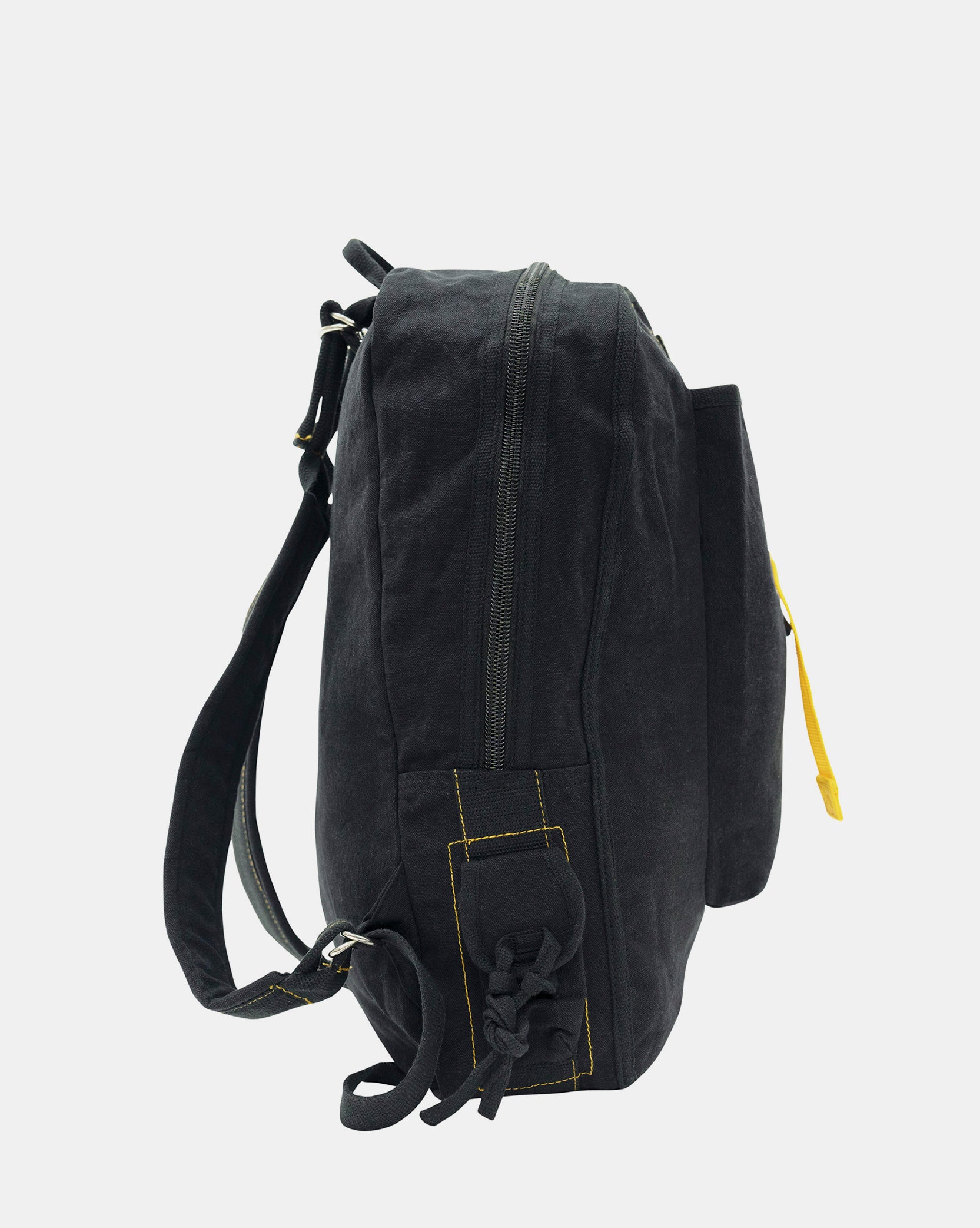 Vintage Day Trekker Backpack Black 2