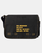 Vintage Messenger Bag Black 1