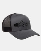 Wild Charcoal and Black Trucker Cap 1