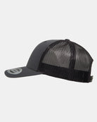 Wild Charcoal and Black Trucker Cap 3