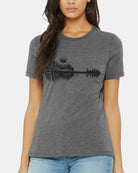 Womens Nature Guitar Tshirt 1