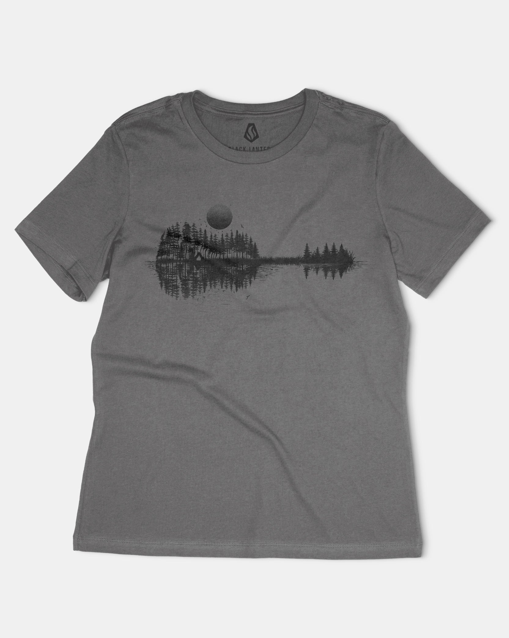 Womens Nature Guitar Tshirt 2