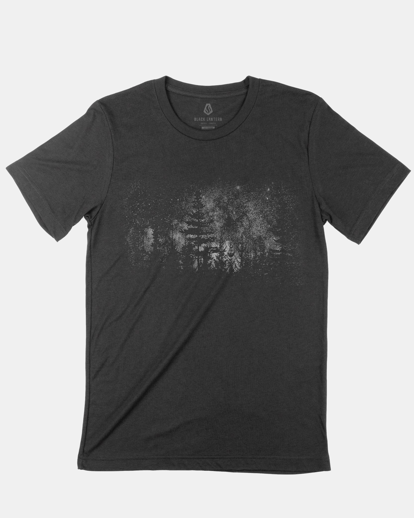 Womens Stars and Night Landscape Tshirt 2