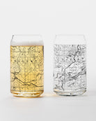 Yellowstone Topographic Map Can Glasses 1