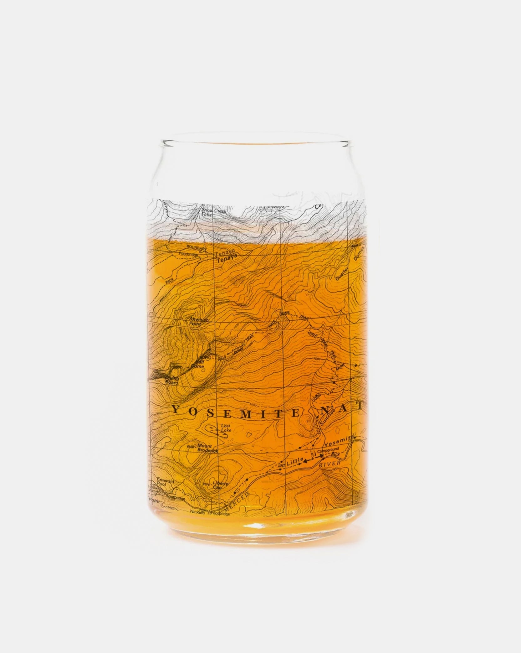 Yosemite National Park Single Can Glass