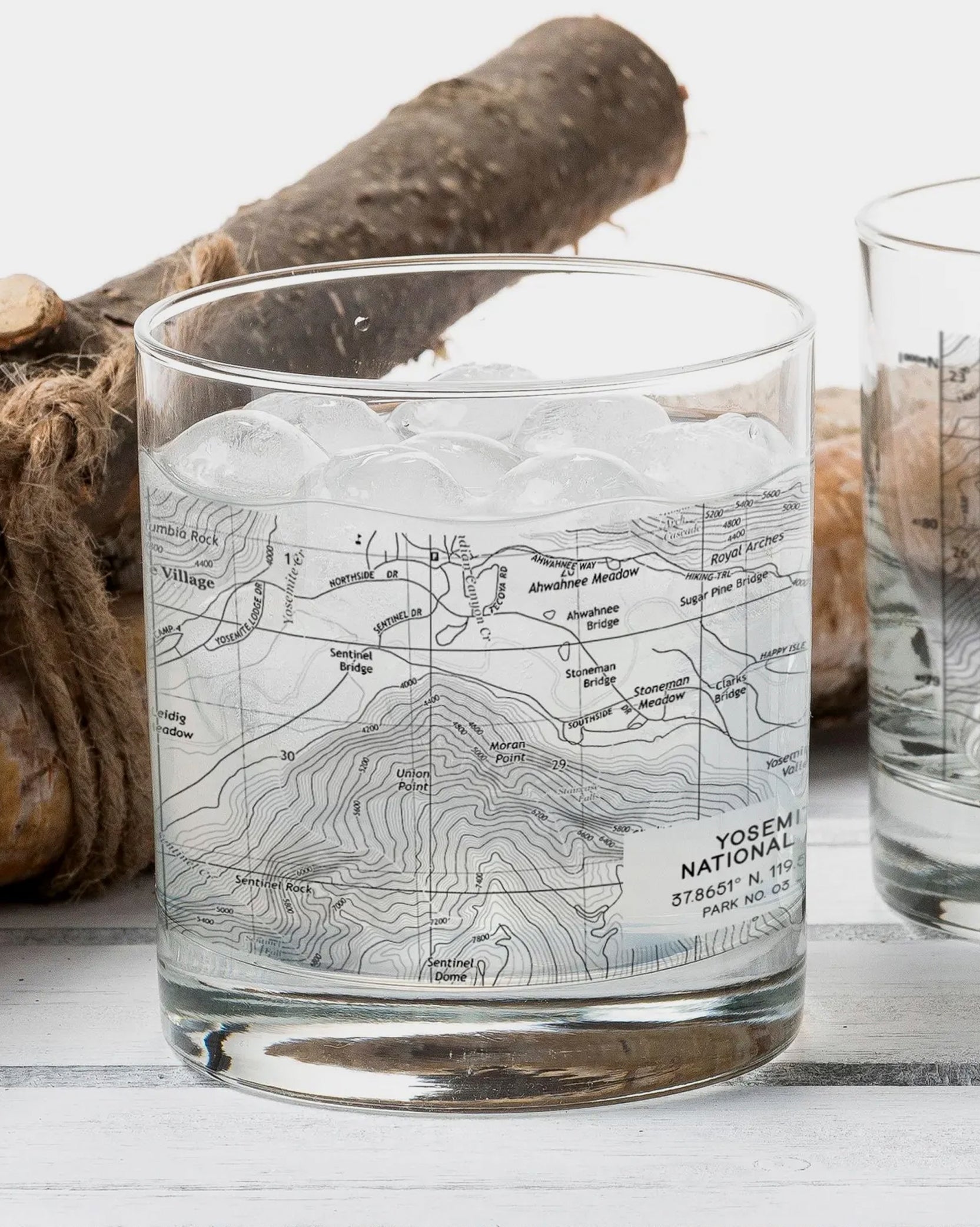 Yosemite National Park Whiskey Glasses 2