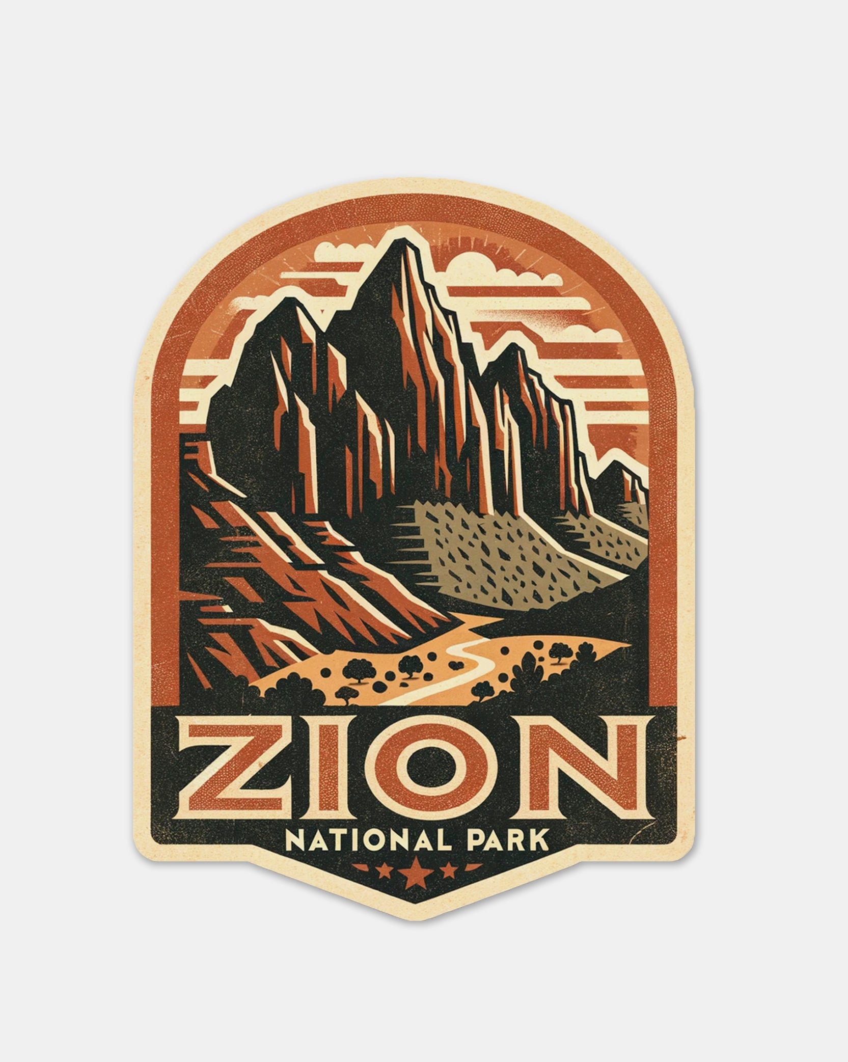 Zion National Park Sticker 1